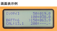 画面表示例
