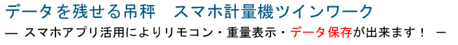 吊秤 ツインワーク